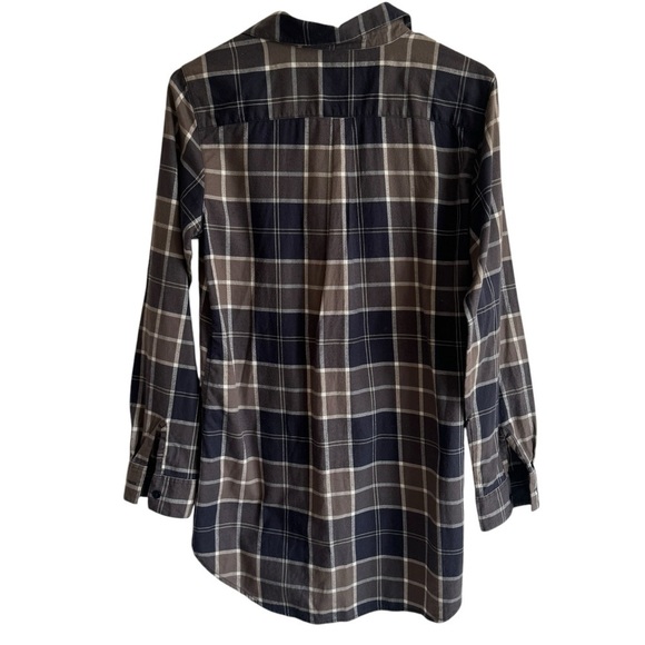 Garnet Hill Essential Long Cotton Tunic, Size 6 - Picture 4 of 8